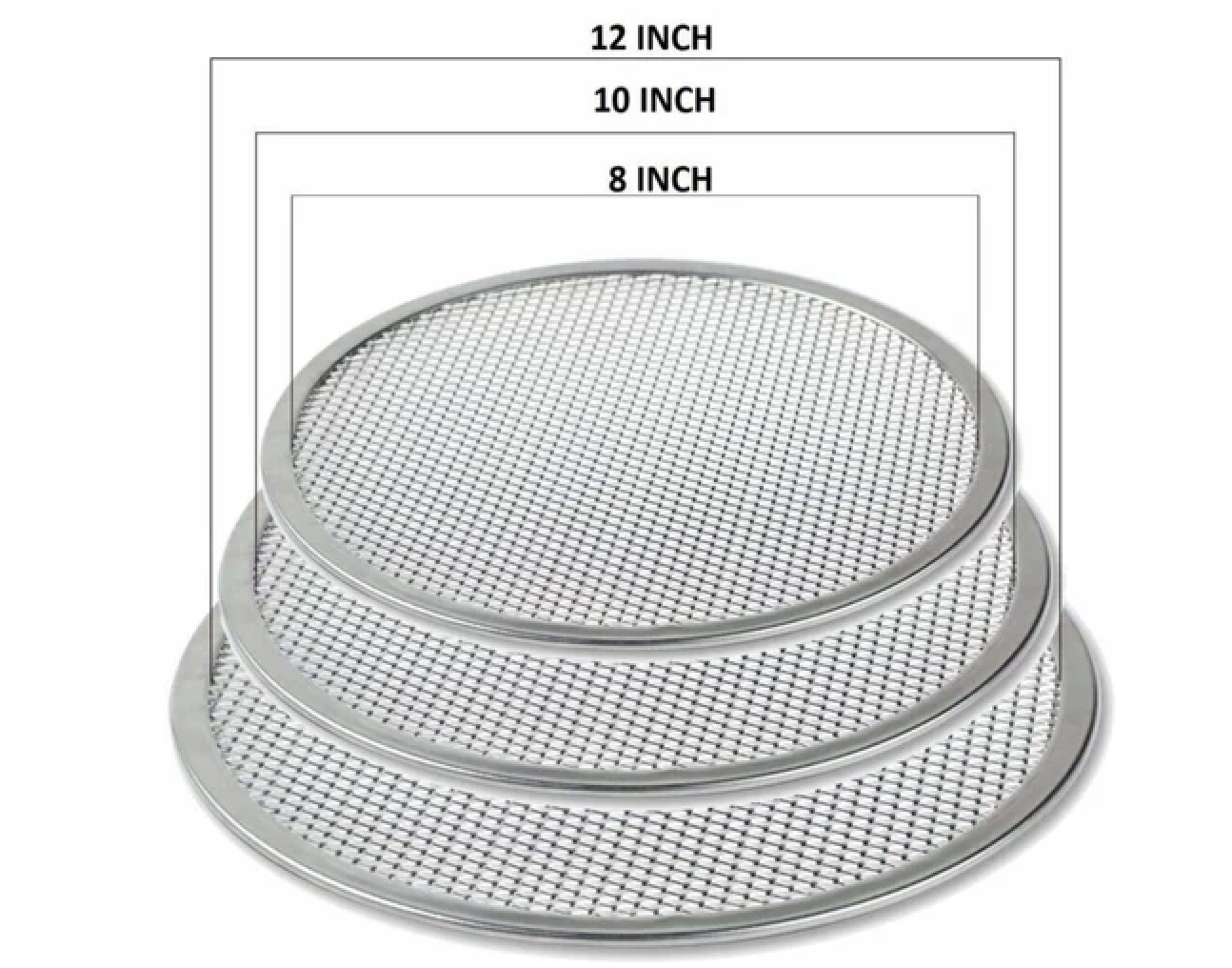 Pizza Screen (Aluminum Mesh Tray)